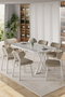 Hanah Home Axton - Blanco, Capuchino